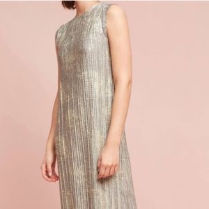 Akemi + Kin by Anthropologie Gold Dress